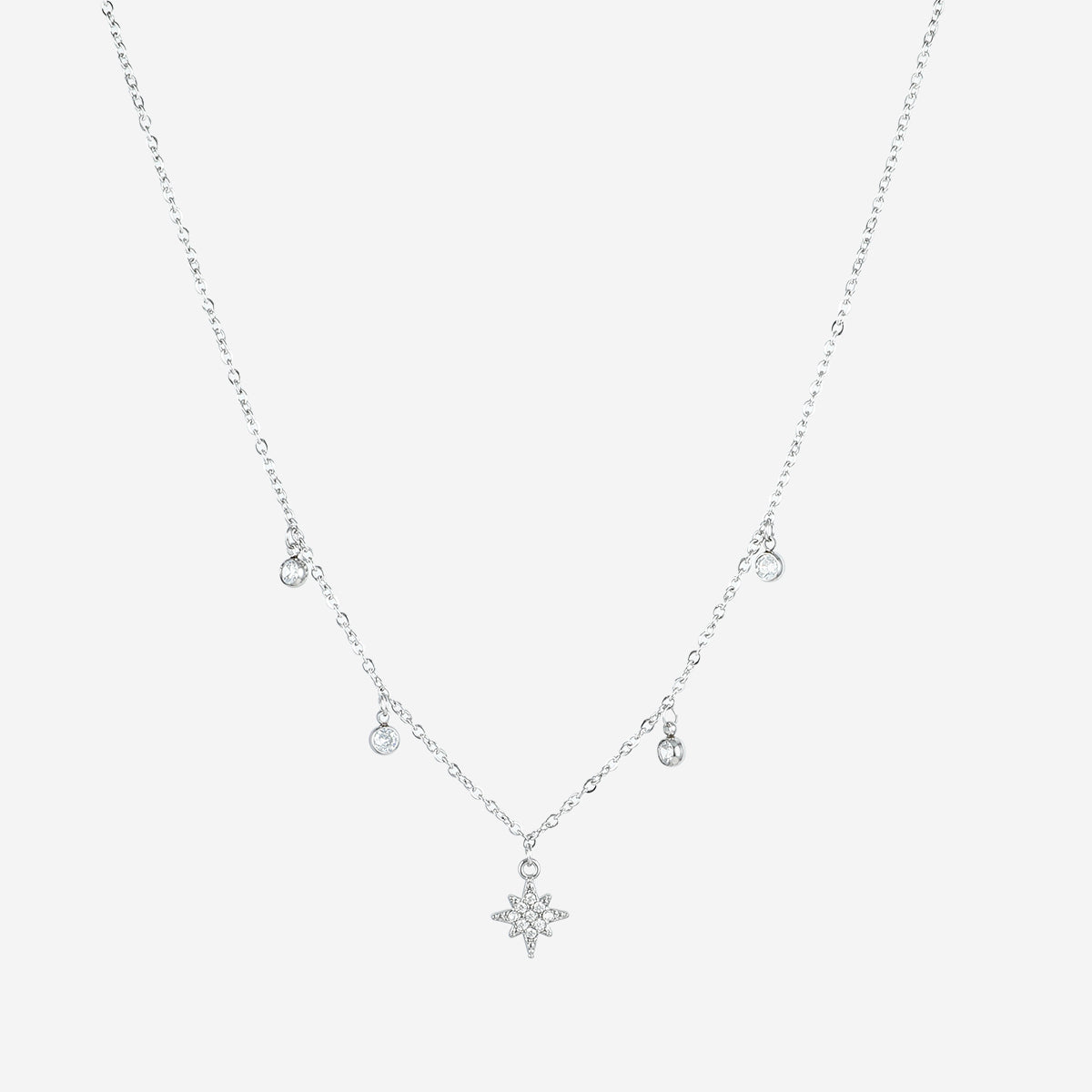 Collier strass pendentif