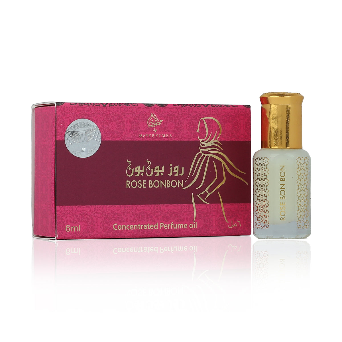 My perfumes - Rose bonbon 6ML Extrait de parfum sans alcool unisexe