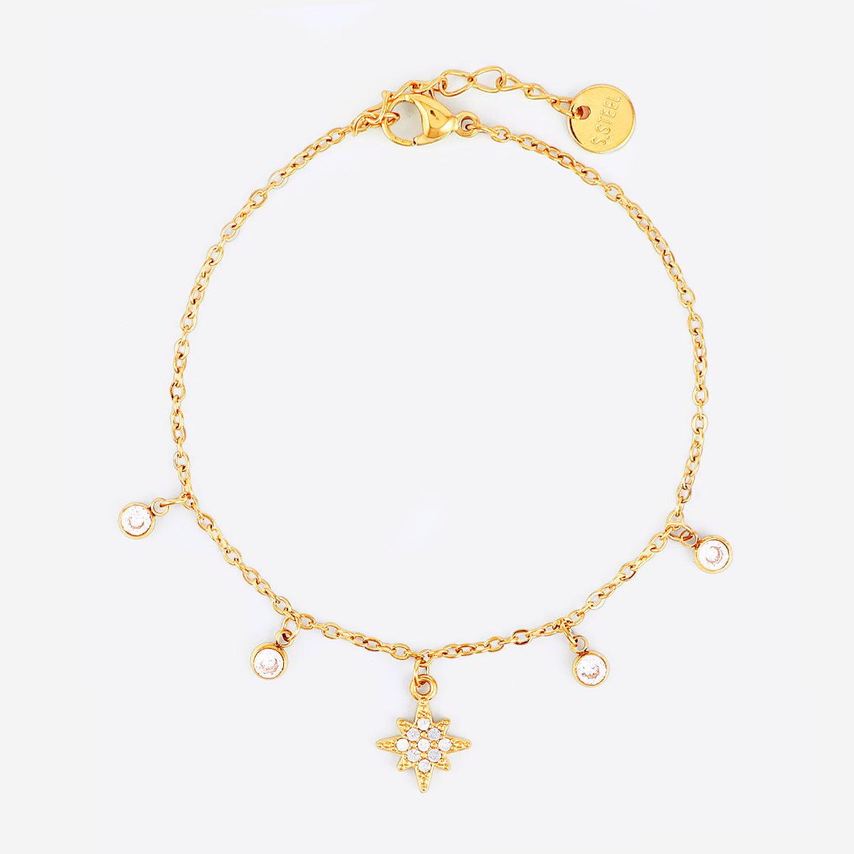 Bracelet strass Pendentif