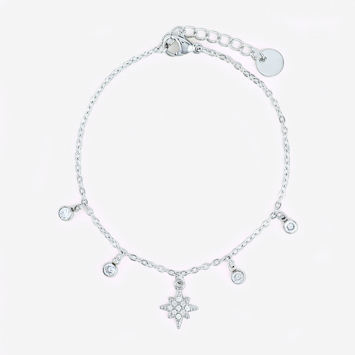 Bracelet strass Pendentif
