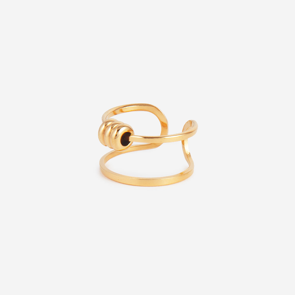 Bague Double Rangs