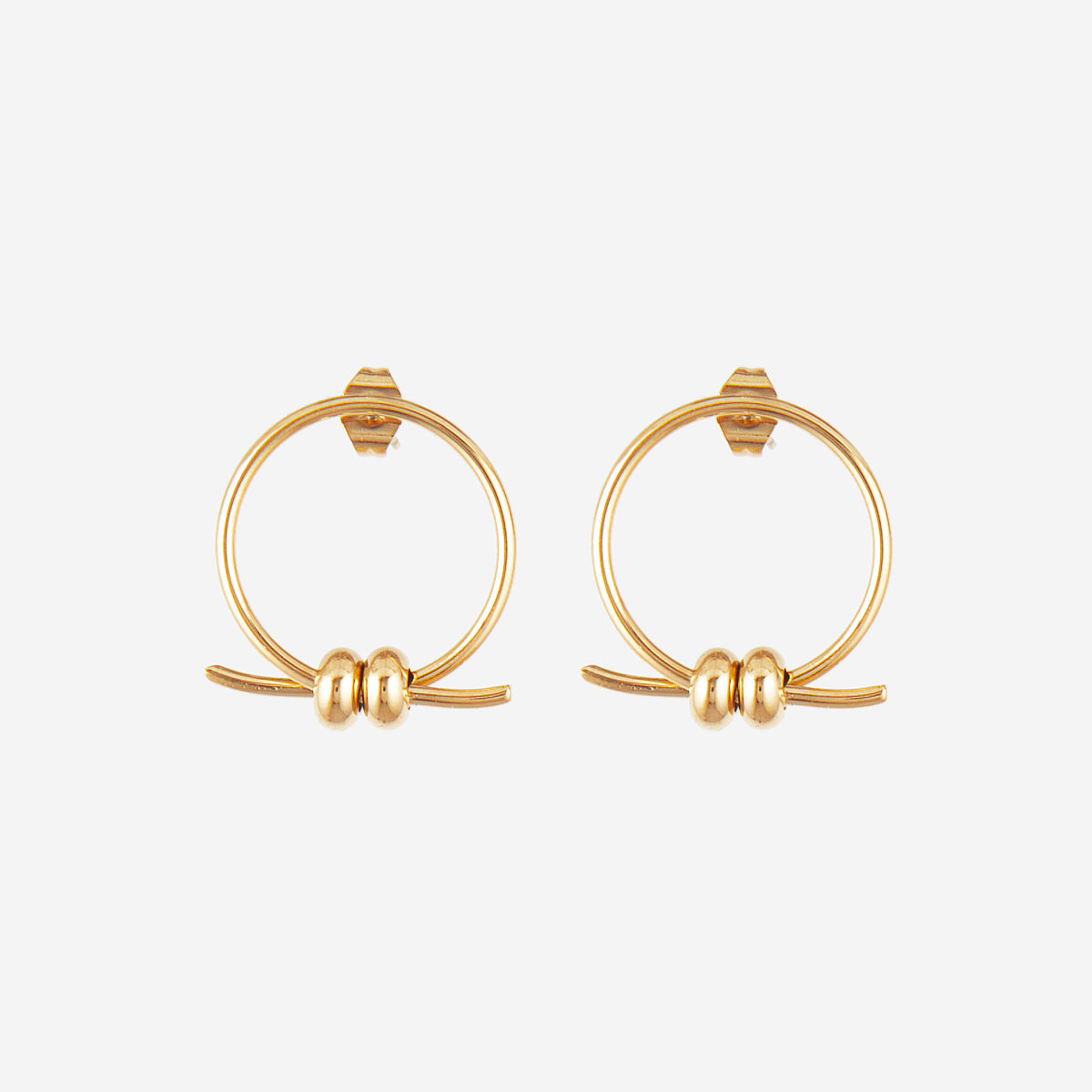 Boucles d'oreilles Rondes boucles