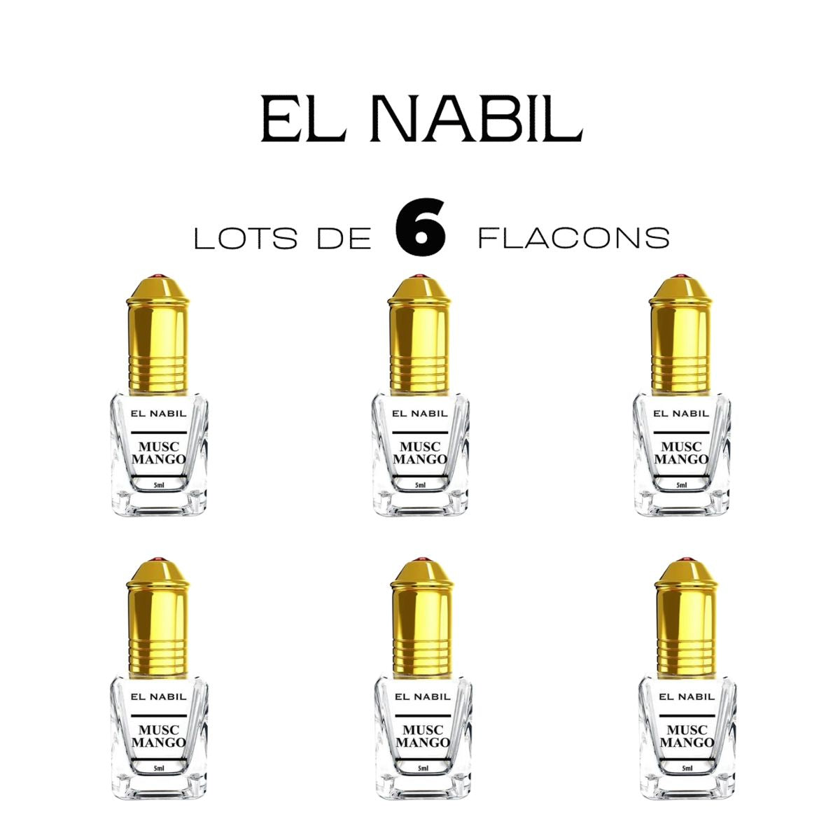 Musc Mango 5ML Extrait de parfum sans alcool