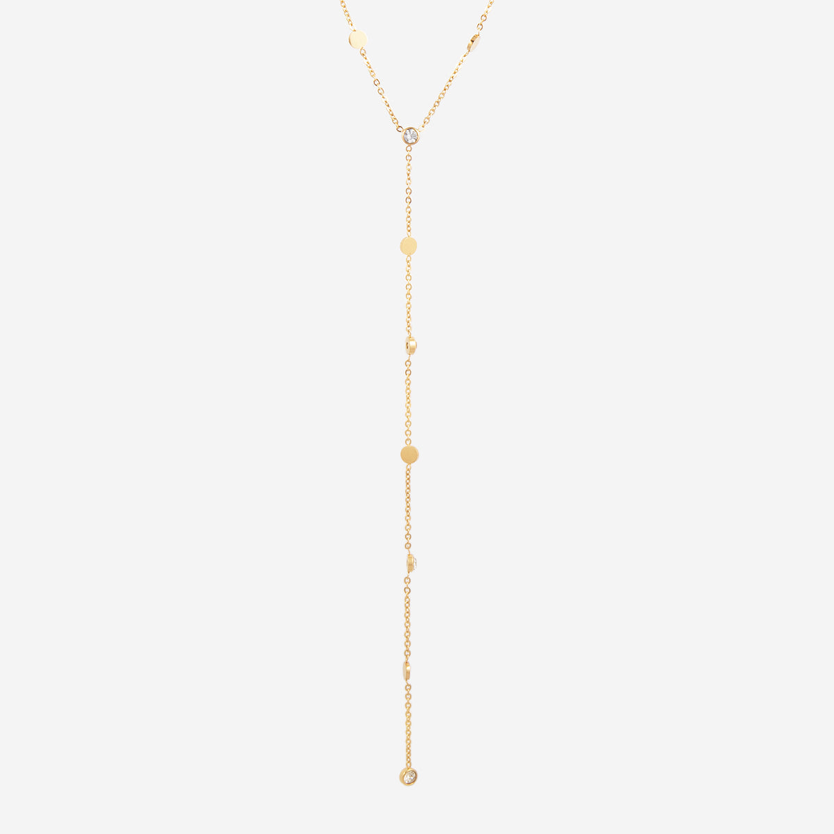 Collier en Y pampilles