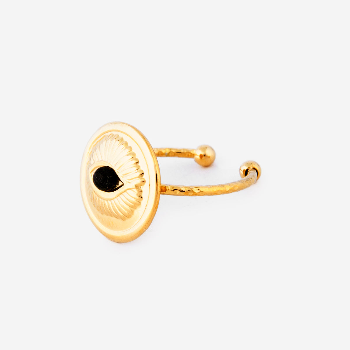 Bague Yeux Ouvrée