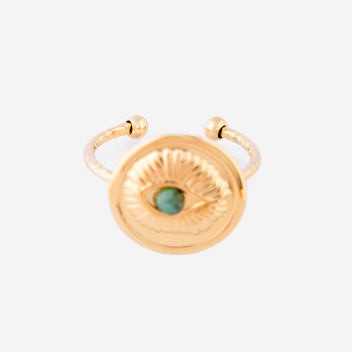 Bague Yeux Ouvrée