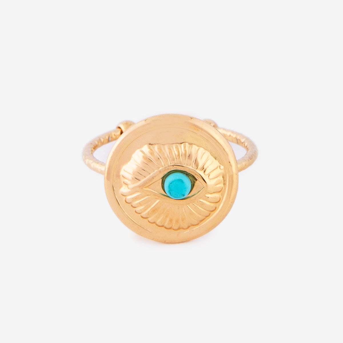 Bague Yeux Ouvrée