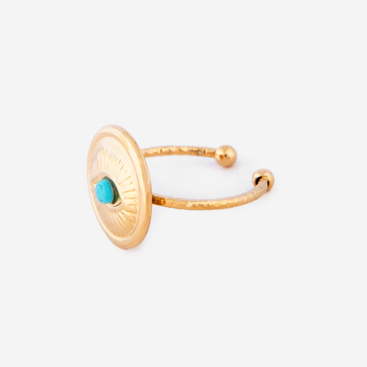 Bague Yeux Ouvrée