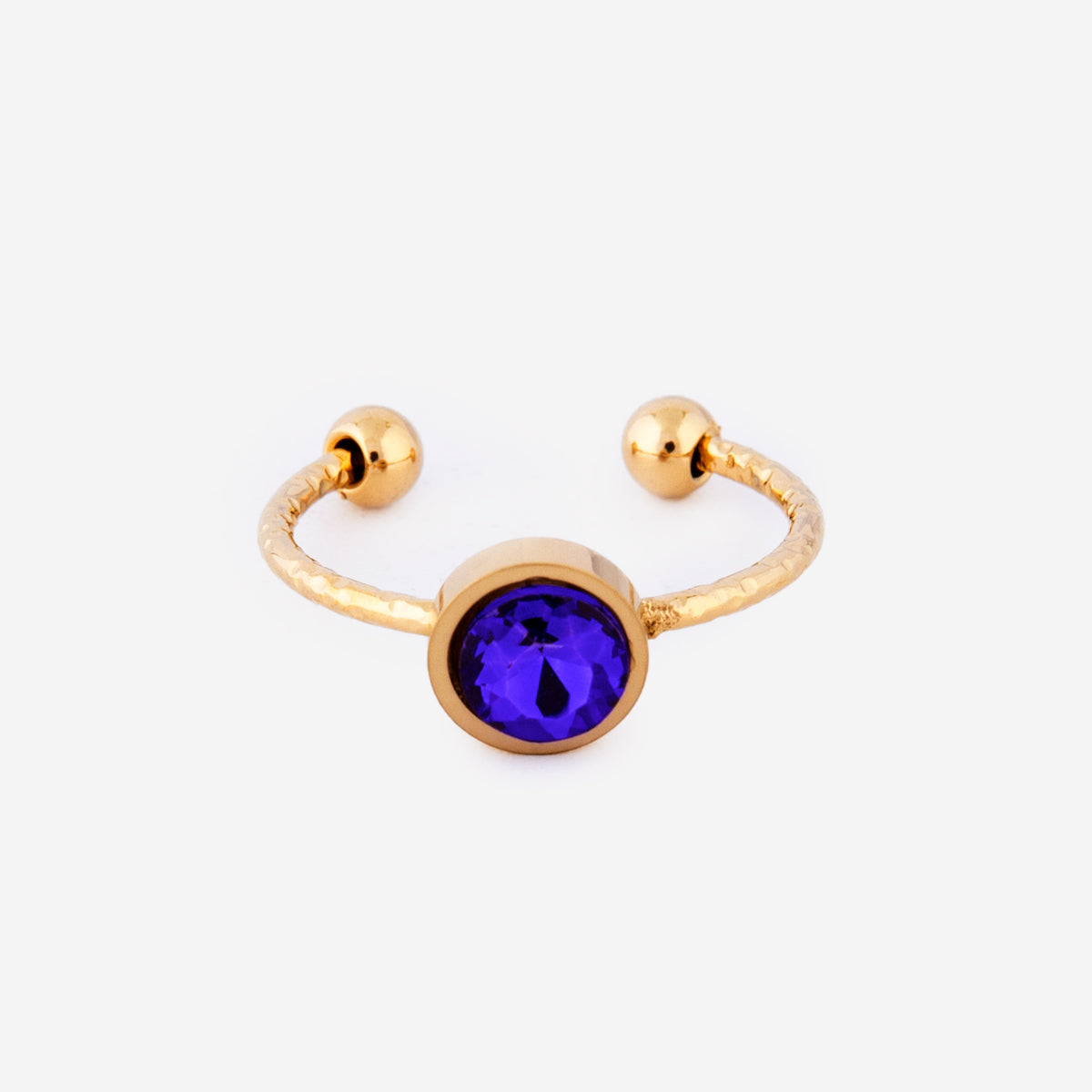 Bague ouverte Cristal