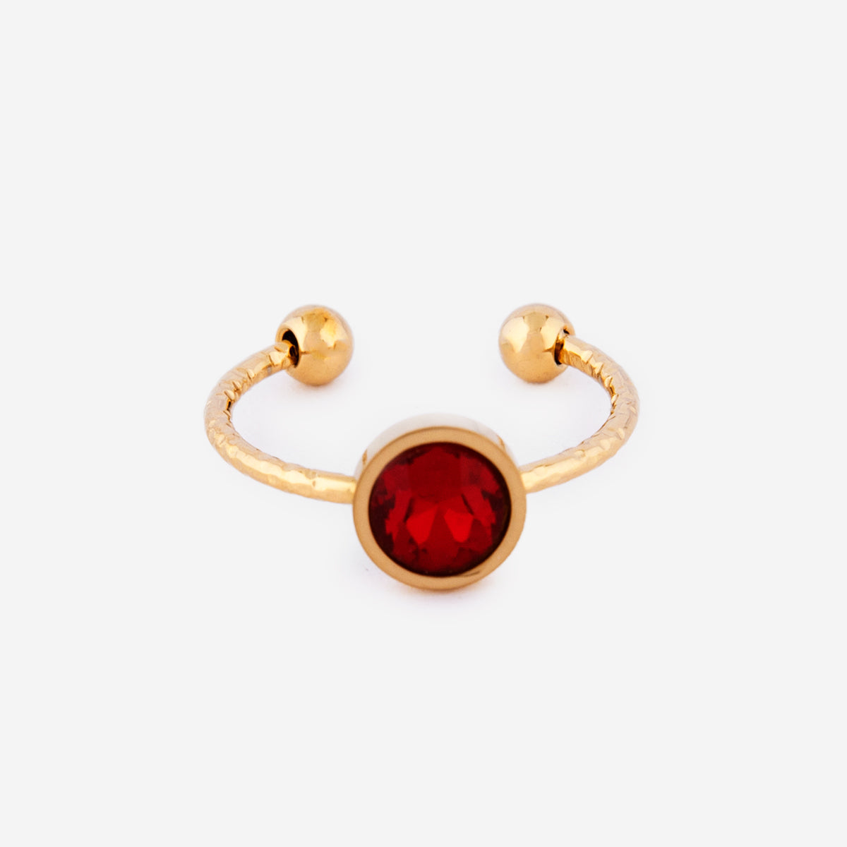 Bague ouverte Cristal