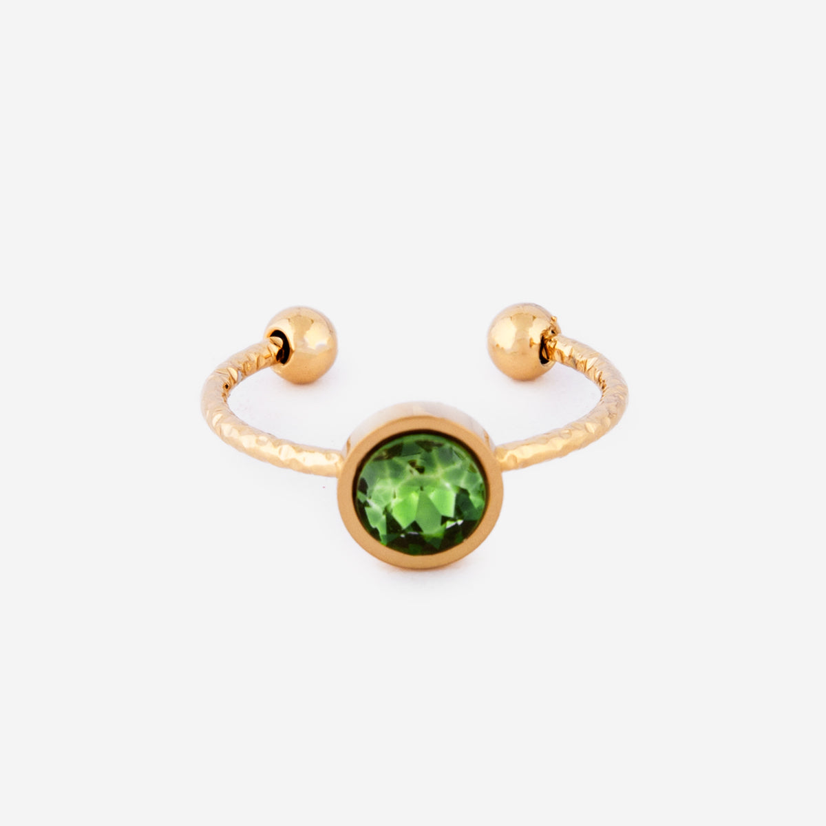 Bague ouverte Cristal