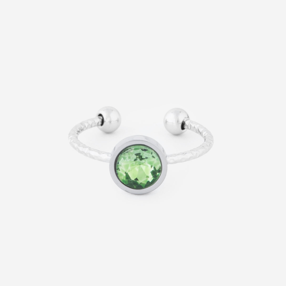 Bague ouverte Cristal