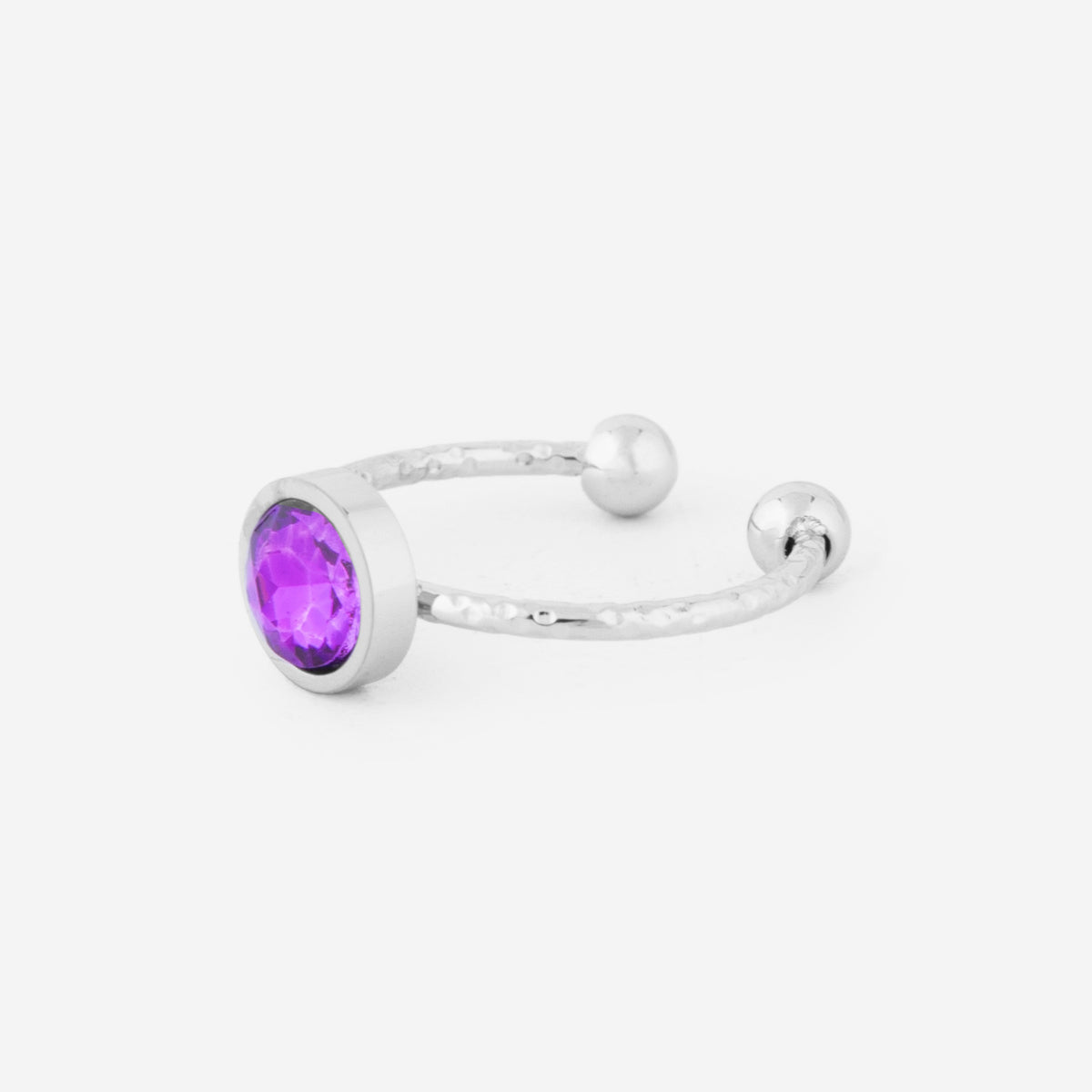 Bague ouverte Cristal