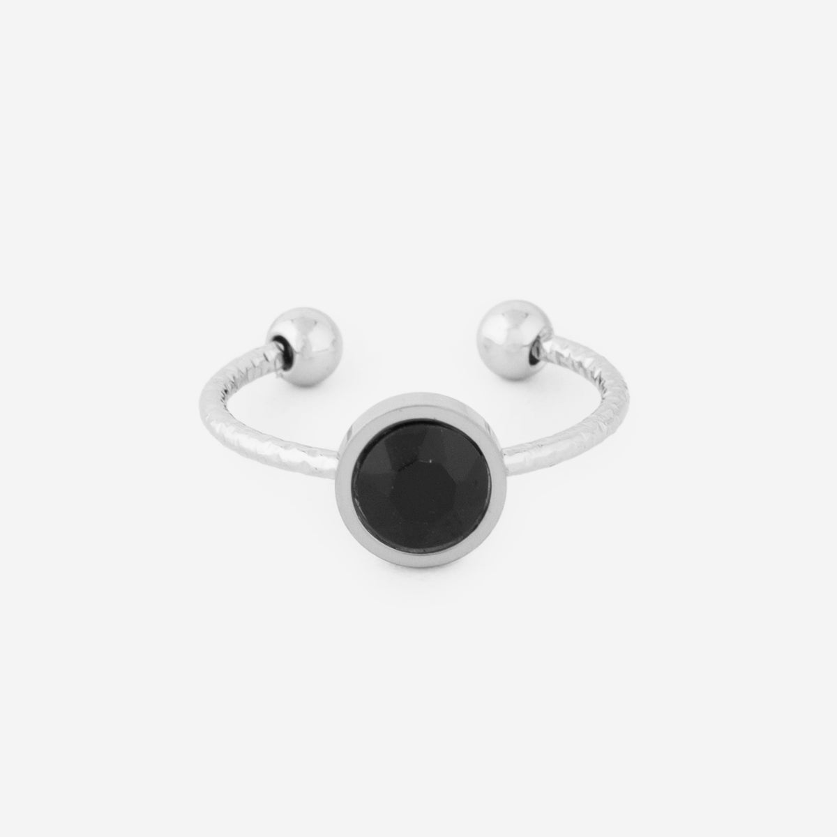 Bague ouverte Cristal