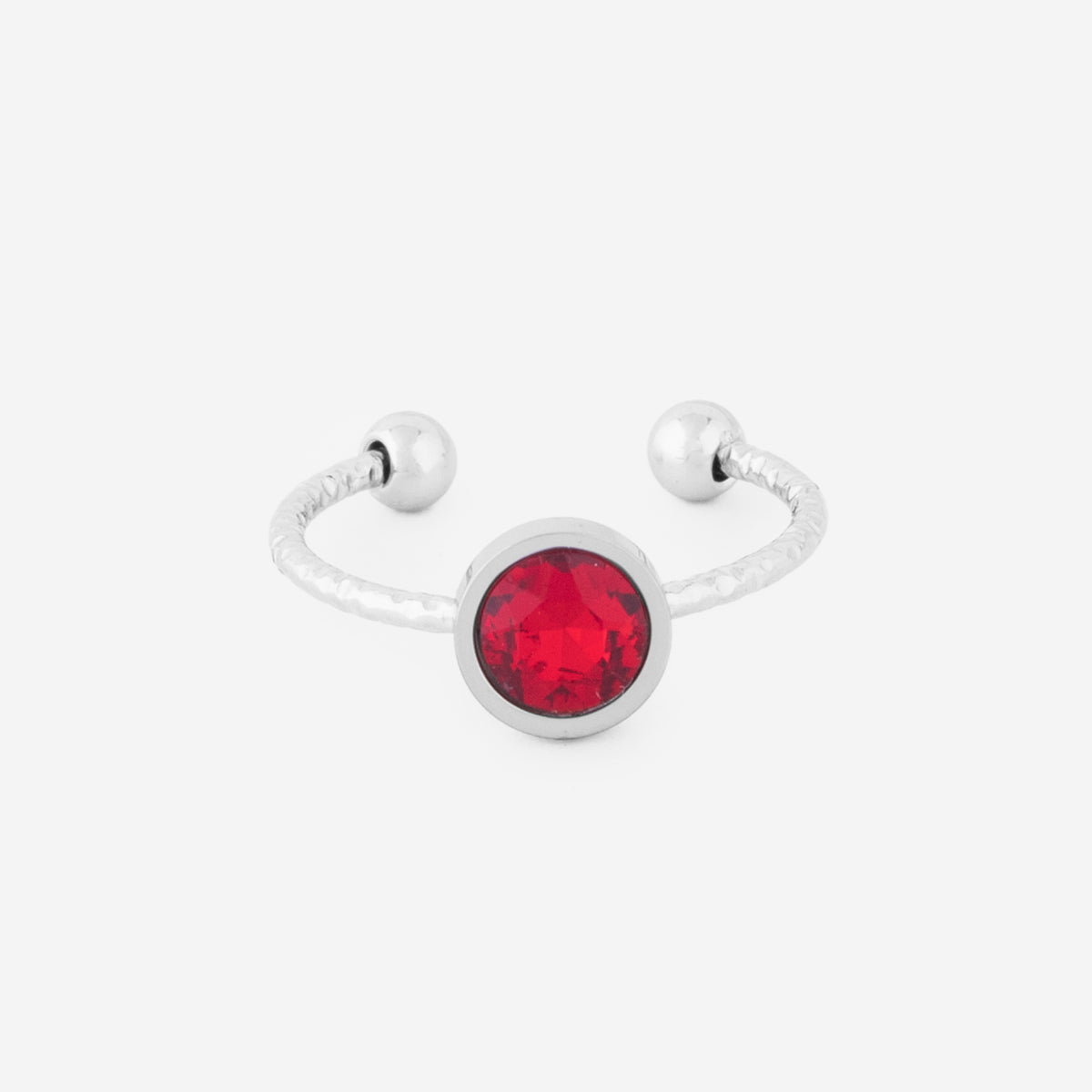 Bague ouverte Cristal