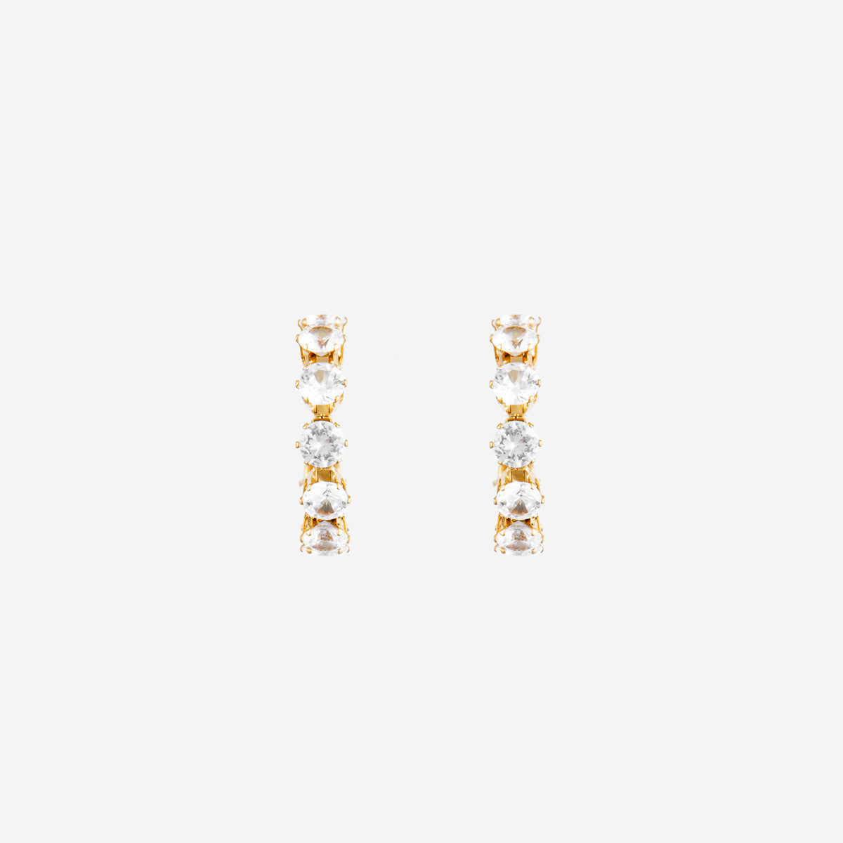 Boucles d'oreilles Cristal