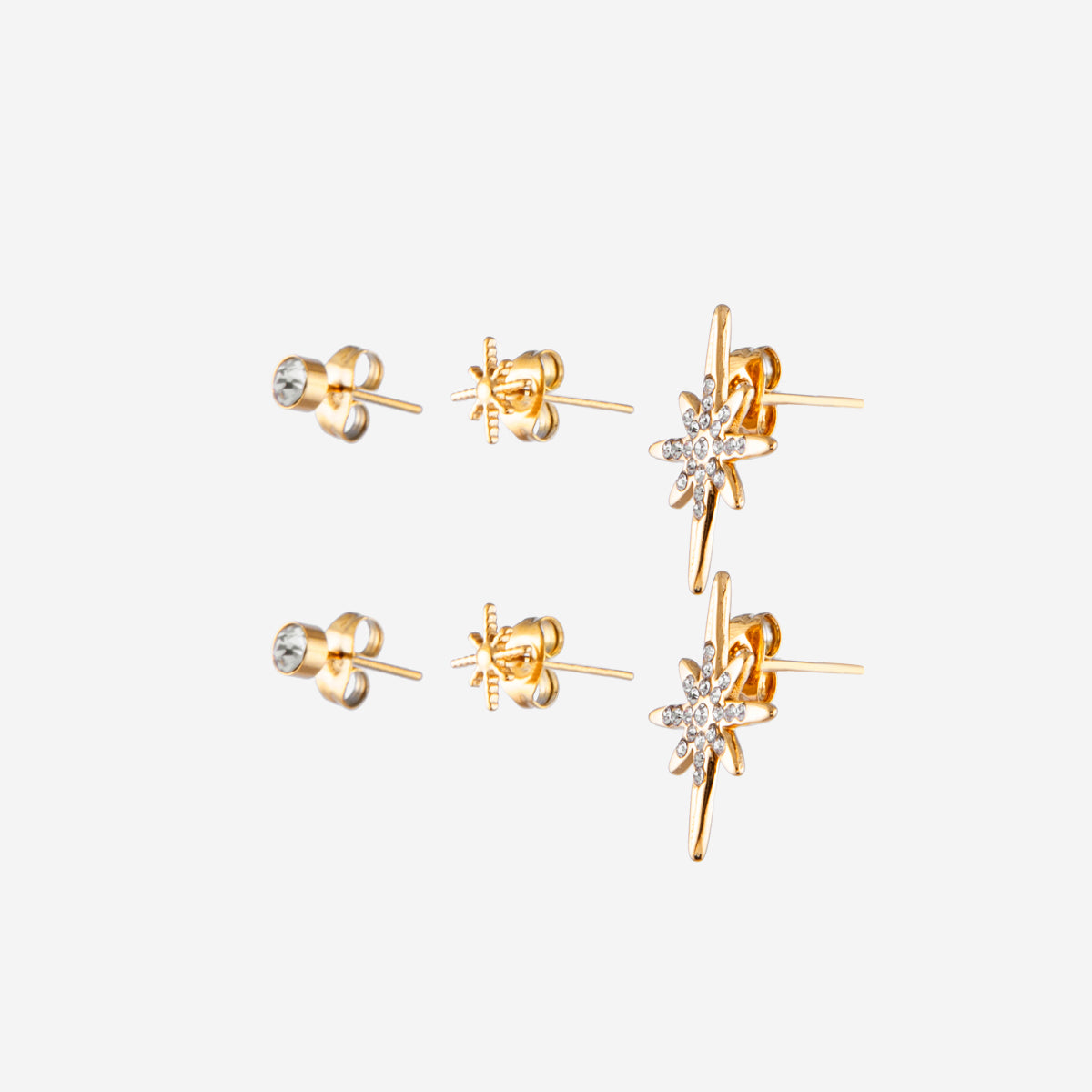Set étoile strass