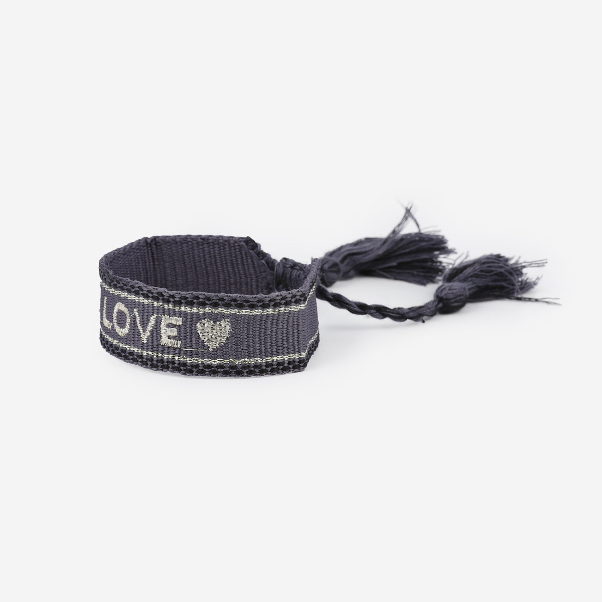 Bracelet en tissus Love