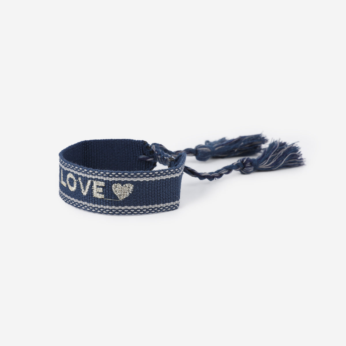 Bracelet en tissus Love