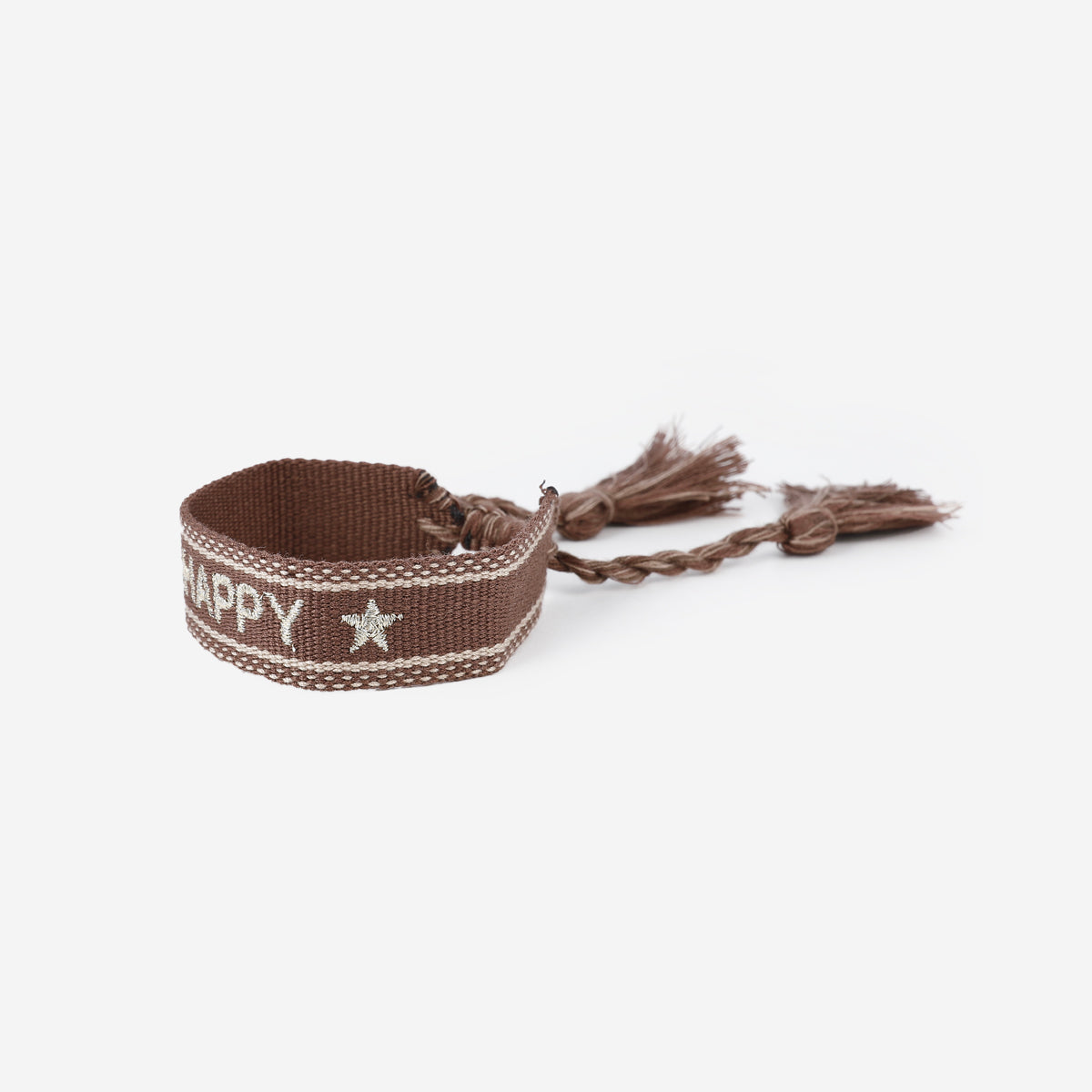 Bracelet en tissus Happy