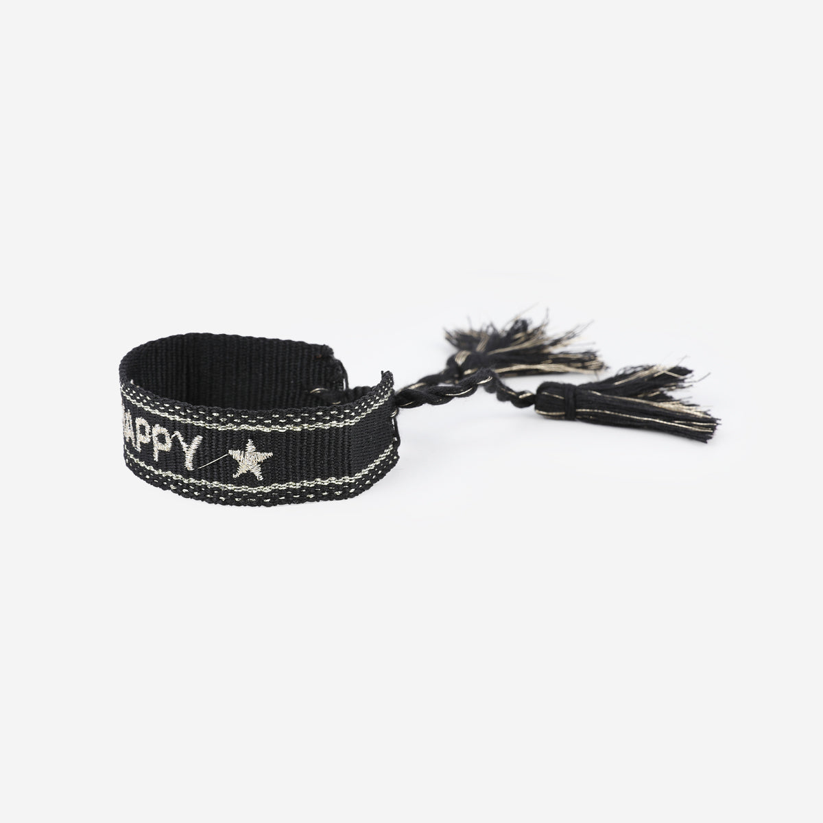 Bracelet en tissus Happy