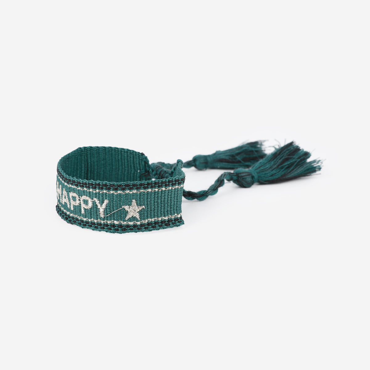 Bracelet en tissus Happy