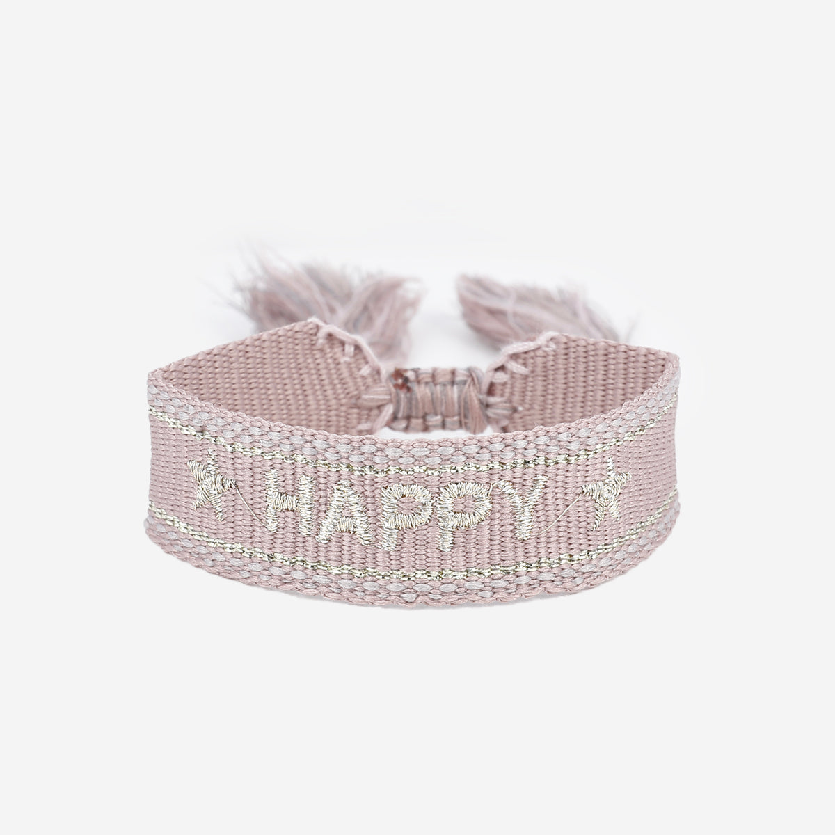 Bracelet en tissus Happy