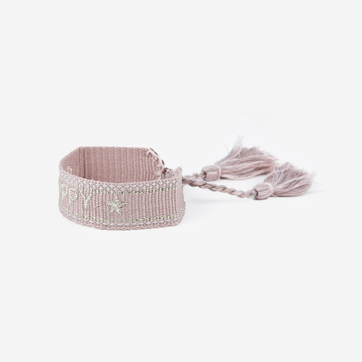 Bracelet en tissus Happy