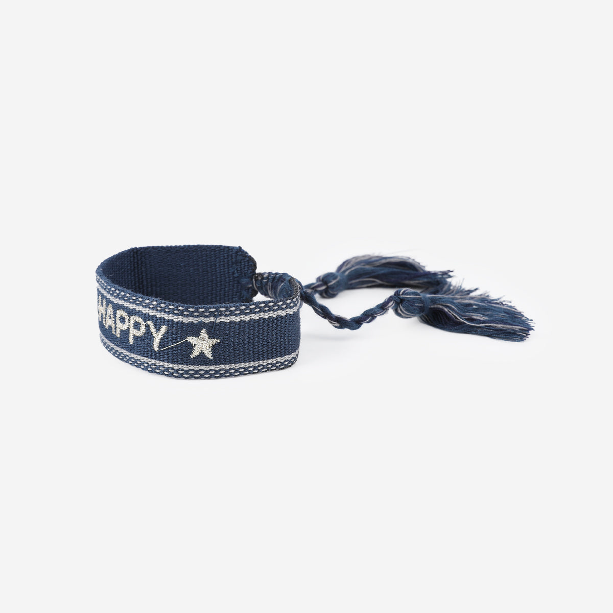 Bracelet en tissus Happy