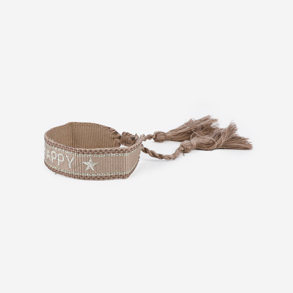 Bracelet en tissus Happy