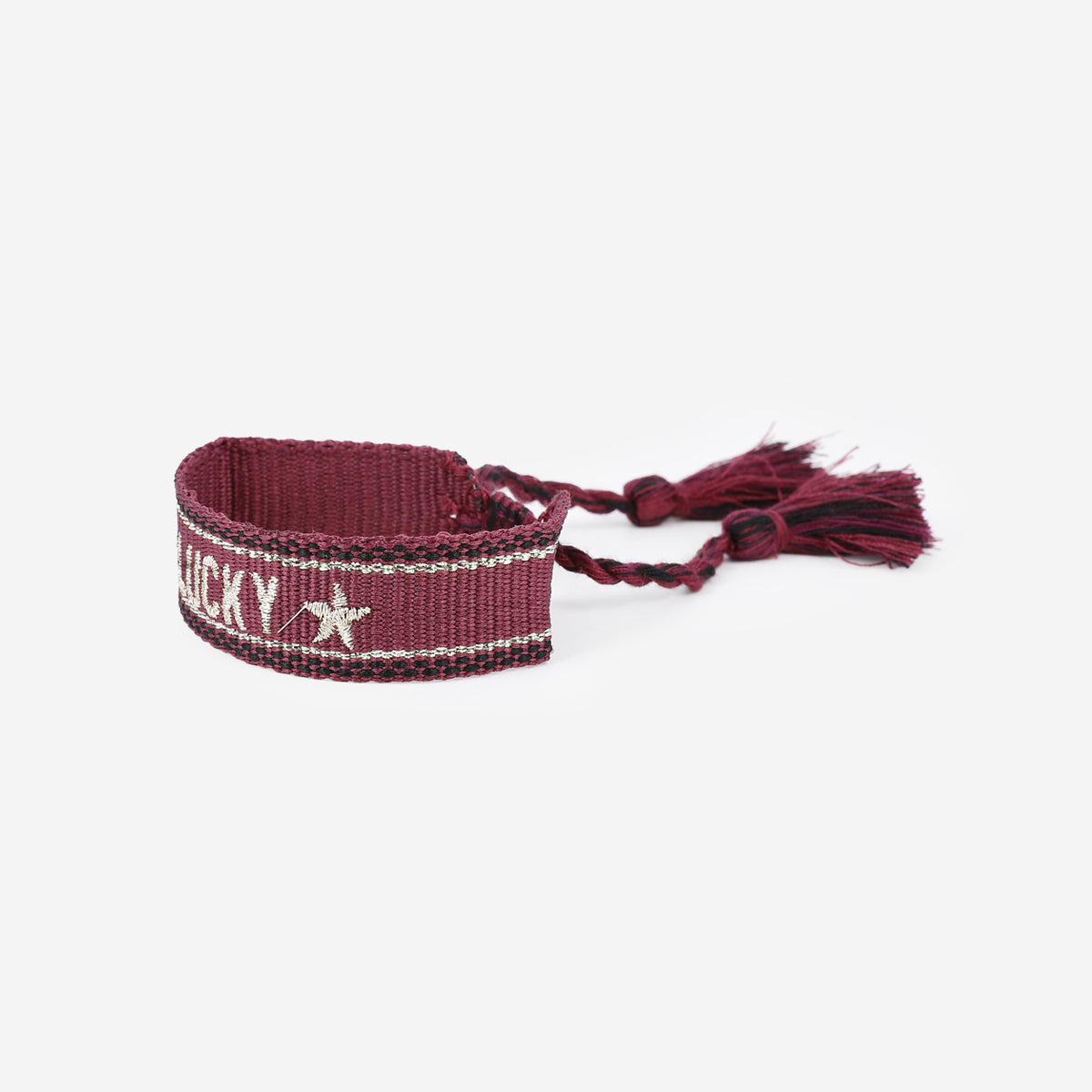 Bracelet en tissus Lucky