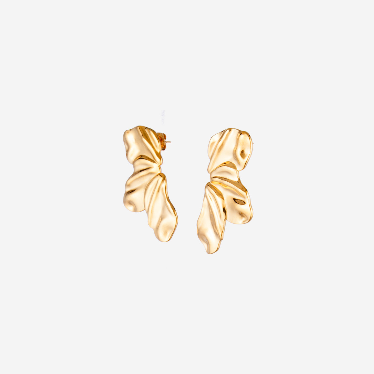 Boucles d'oreilles forme irrégulière